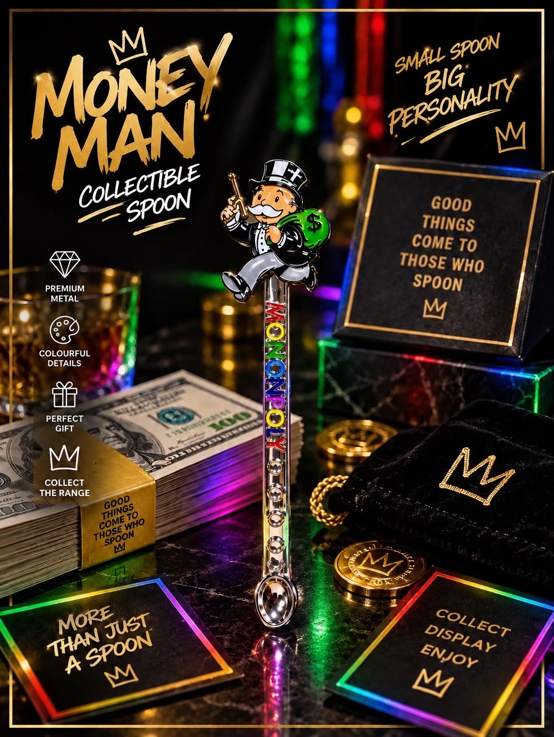 Money Man – Collectible Spoon